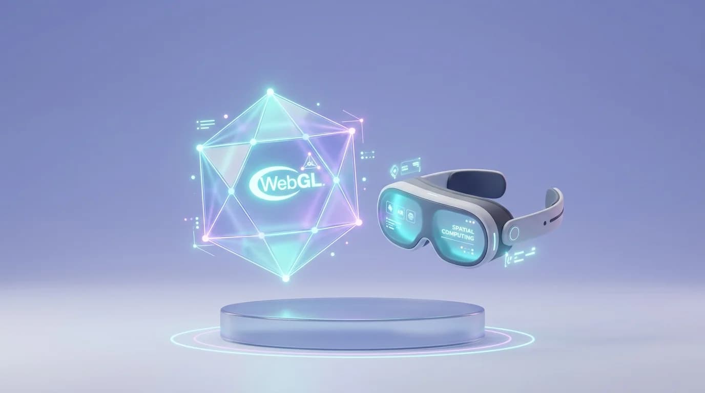 3D Spatial Computing and WebGL dashboard visualization